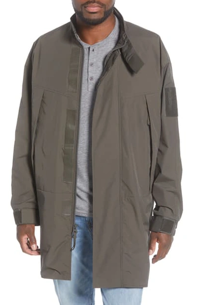 Shop Alpha Industries Sentry Two-in-one Water Resistant Fishtail Jacket In Replica Grey