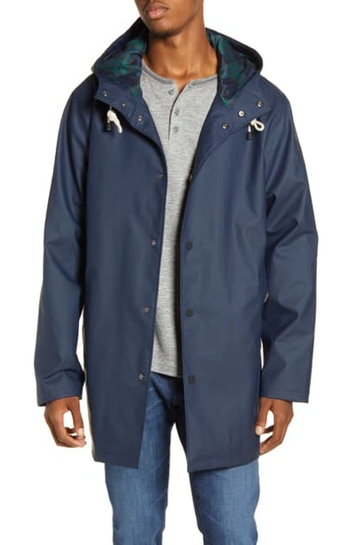 Shop Pendleton Pacific Waterproof Raincoat In Navy