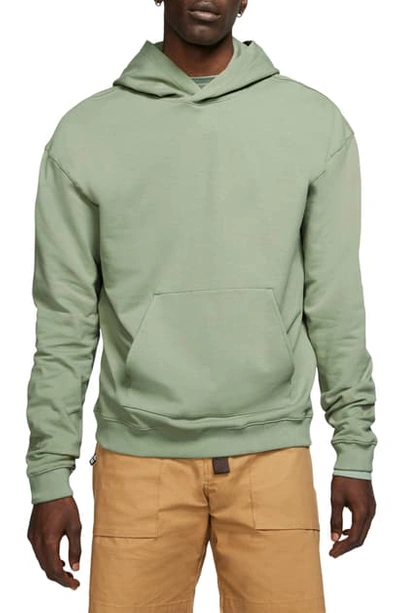 Shop Nike Lebron X John Elliott Hooded Sweatshirt In Jade Stone/ Jade Horizon