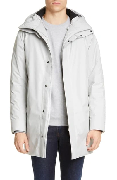 Shop Norse Projects Rokkvi 5.0 Gore-tex Waterproof Parka In Glacier Grey