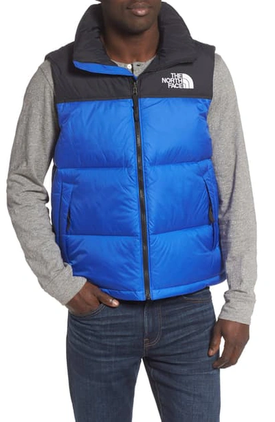 Shop The North Face Nuptse 1996 Packable Quilted Down Vest In Tnf Blue