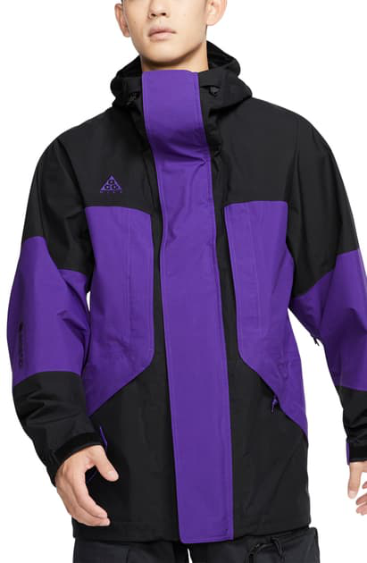 Nike Acg Gore-tex Men's Hooded Jacket In Court Purple | ModeSens