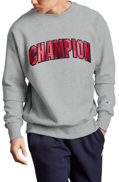 champion varsity sweatshirt