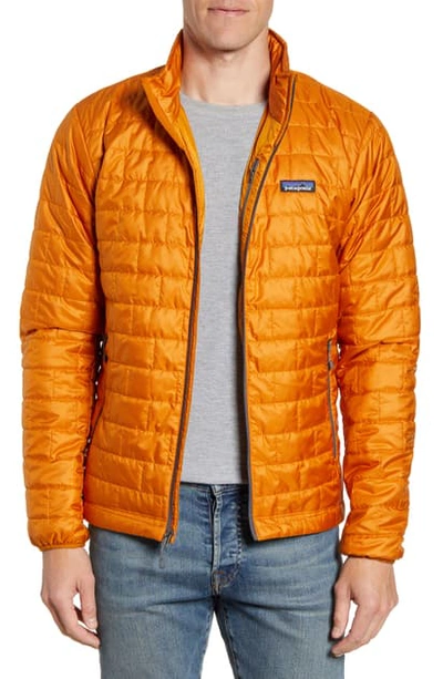 Shop Patagonia Nano Puff Water Resistant Jacket In Hammonds Gold