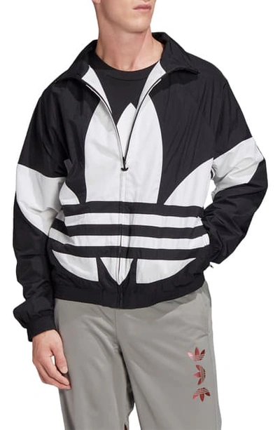 Adidas Originals Adidas Men's Originals Big Trefoil Track Jacket In Black |  ModeSens