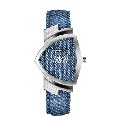 Hamilton Ventura Quartz In Blue