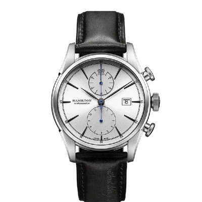 Hamilton American Classic Spirit Of Liberty Auto Chrono In Silver