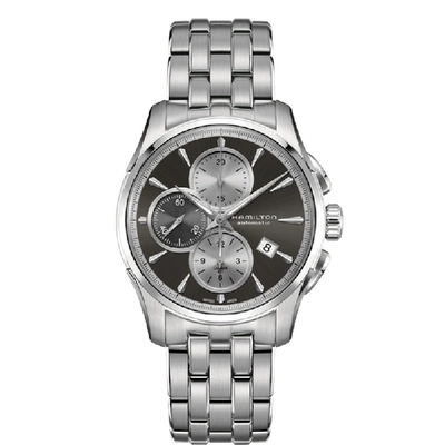 Hamilton Jazzmaster Auto Chrono In Grey