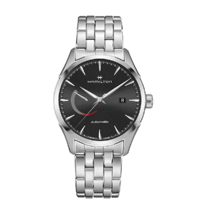 Hamilton Jazzmaster Power Reserve Auto In Black