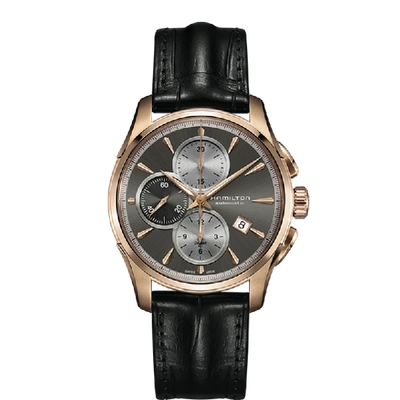 Hamilton Jazzmaster Auto Chrono In Grey