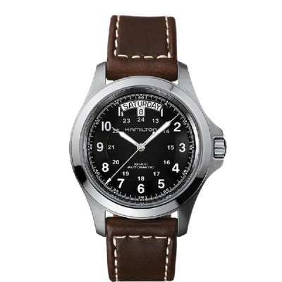 Shop Hamilton Khaki Field King Auto In Black