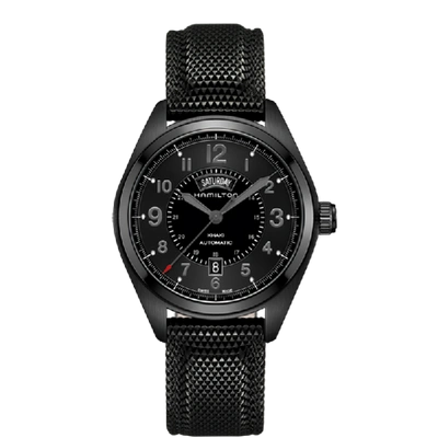 Hamilton Khaki Field Day Date Auto In Black