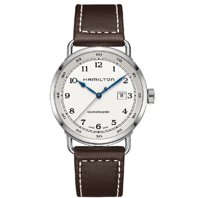 Hamilton Khaki Navy Pioneer Auto In Silver