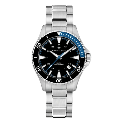 Hamilton Khaki Navy Scuba Auto In Black