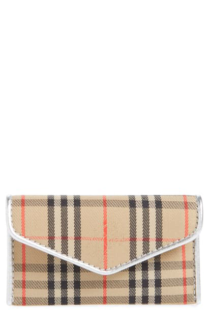 Burberry Small 1983 Check Envelope Card 