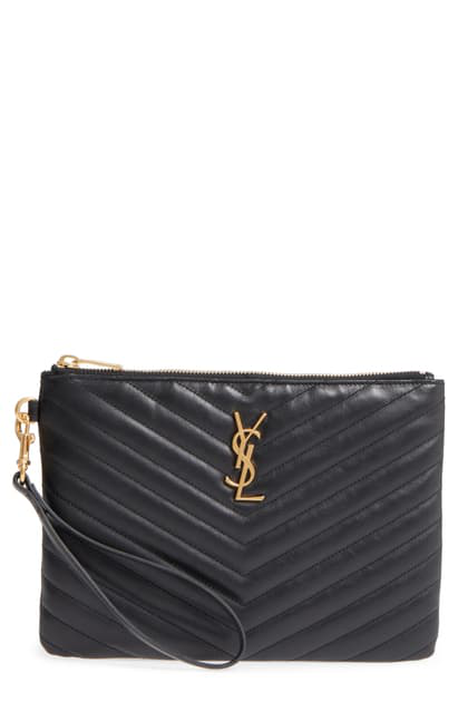 saint laurent wristlet