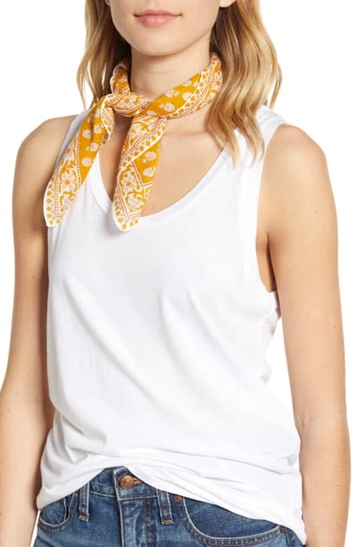 Shop Madewell Bandana In Tungsten Glow Multi