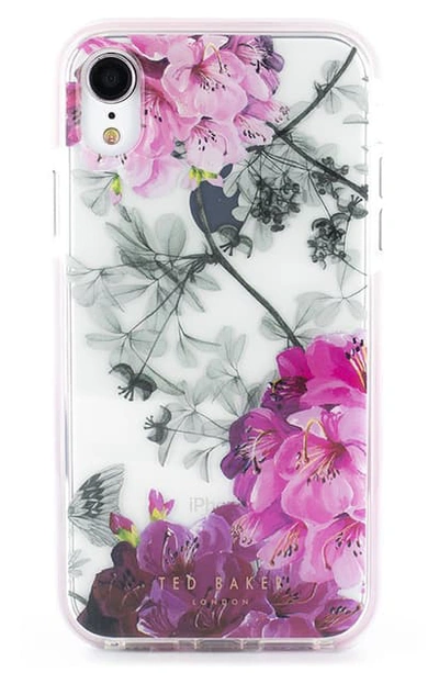 Ted Baker Babylon Anti Shock X/xs/xs Max & Xr Iphone Case In Clear |  ModeSens
