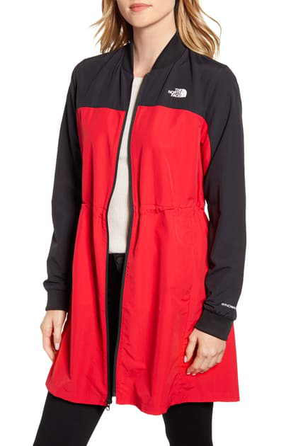 north face longline coat womens