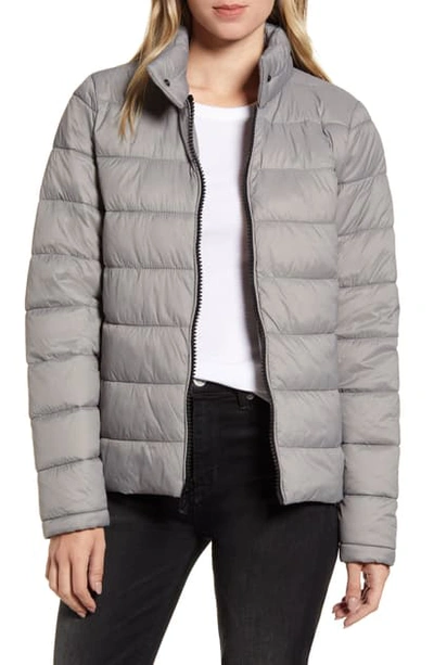 Shop Marc New York Packable Puffer Jacket In Sterling