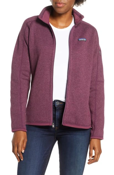 Shop Patagonia Better Sweater Jacket In Light Balsamic