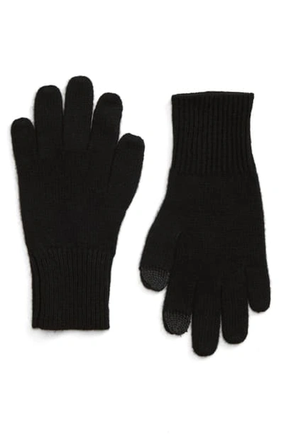 Shop Rag & Bone Ace Cashmere Gloves In Blk