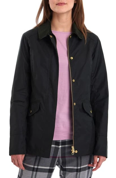 Barbour glen store waxed jacket