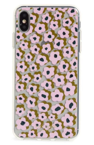 Shop Kate Spade Jeweled Flora Iphone X/xs/xs Max & Xr Case In Orchid Multi