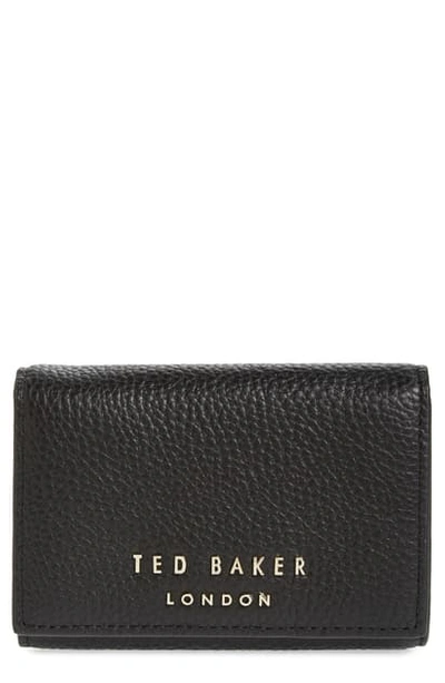 Shop Ted Baker Odelle Leather Wallet In Black