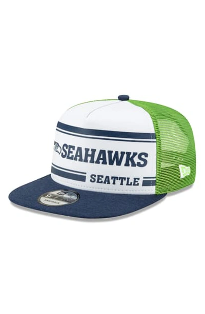 Shop New Era Nfl Trucker Hat In Seattle Seahawks