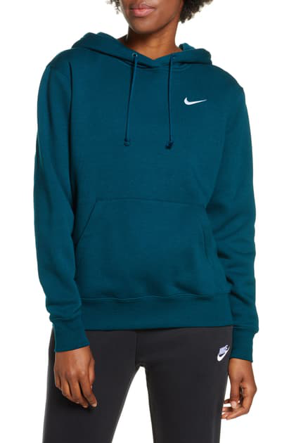 turquoise hoodie nike