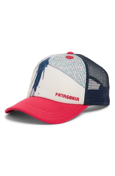 Shop Patagonia Melt Down Interstate Mesh Back Hat In Cftp Craft Pink