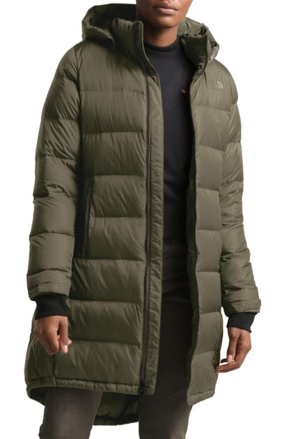 the north face metropolis ii hooded water resistant down parka