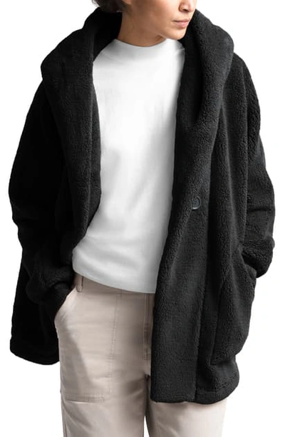 The North Face Campshire Fleece Wrap Jacket In Tnf Black ModeSens