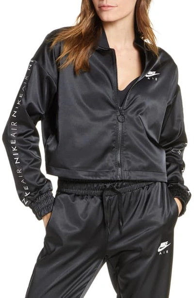 Nike Air Women's Satin Track Jacket (black) - Clearance Sale | ModeSens