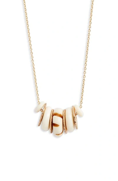 Shop Akola Dainty Chain Necklace In White