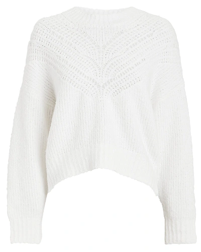 Shop Iro Arresi Cable Knit Sweater In White