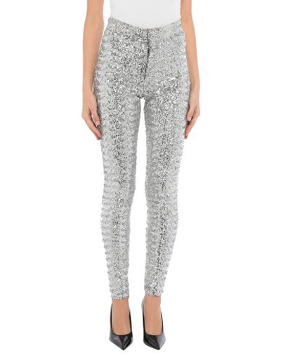 Shop Isabel Marant Woman Pants Silver Size 8 Polyester