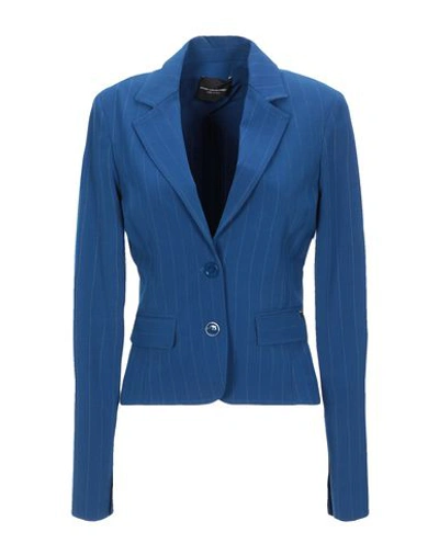 Shop Atos Lombardini Suit Jackets In Azure