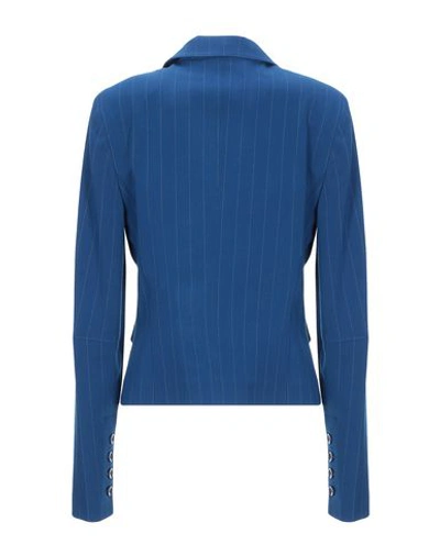 Shop Atos Lombardini Suit Jackets In Azure