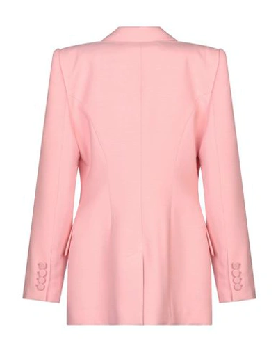 Shop Alexander Mcqueen Suit Jackets In Pink