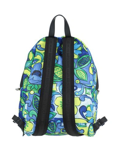 Shop Moschino Backpack & Fanny Pack In Acid Green