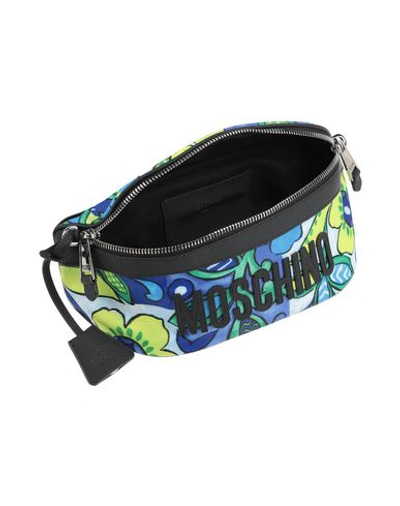 Shop Moschino Backpack & Fanny Pack In Azure