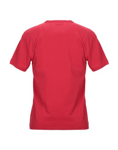 Shop Mauro Grifoni T-shirts In Red