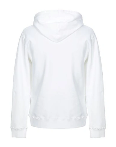 Shop Valentino Garavani Man Sweatshirt White Size M Cotton, Polyamide, Elastane