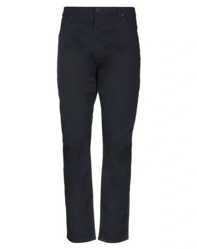 Shop Wrangler Man Pants Midnight Blue Size 31w-32l Cotton, Elastane