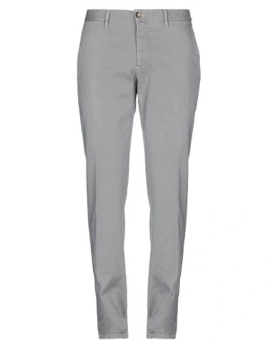 Shop Jeckerson Man Pants Grey Size 29 Cotton, Elastane