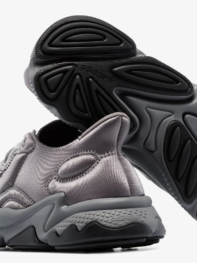Shop Adidas Originals Adidas Grey Ozweego 3d Lunar Mission Sneakers
