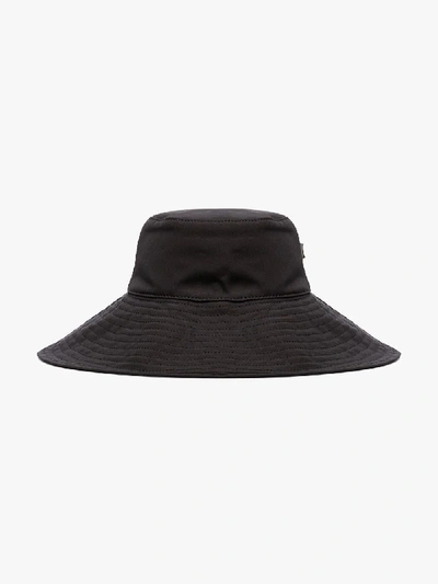 Shop Ganni Black Bucket Hat