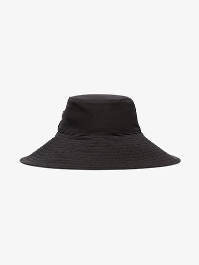 Shop Ganni Black Bucket Hat